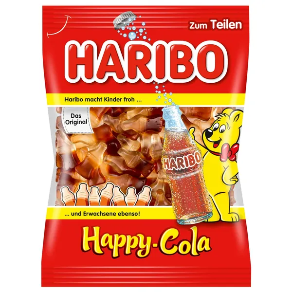 Želejas konfektes Haribo Happy Cola 175g