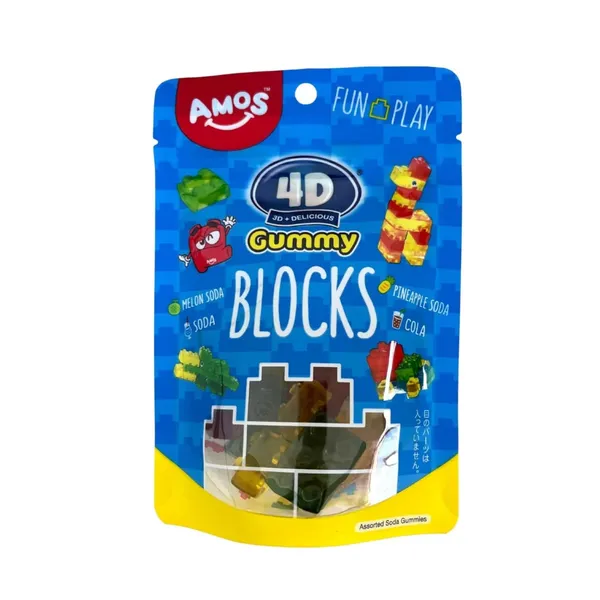 Želejkonfektes 4D Blocks 72g