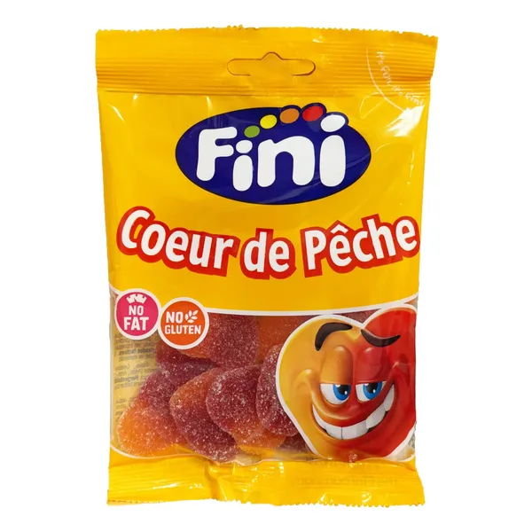 Želejkonfektes Fini persiku sirdis 90g