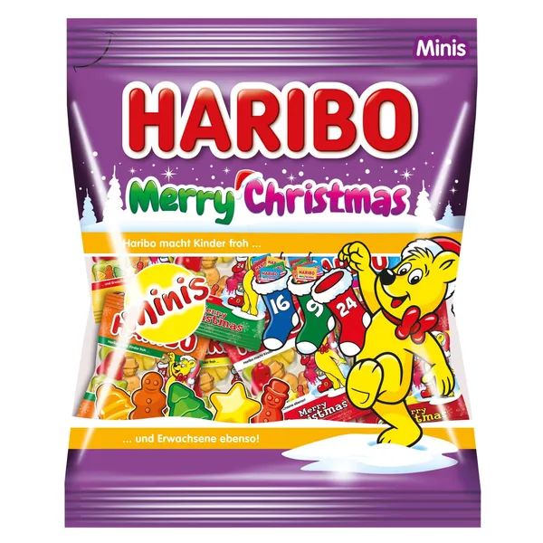 Želejkonfektes Haribo Merry Christmas 250g