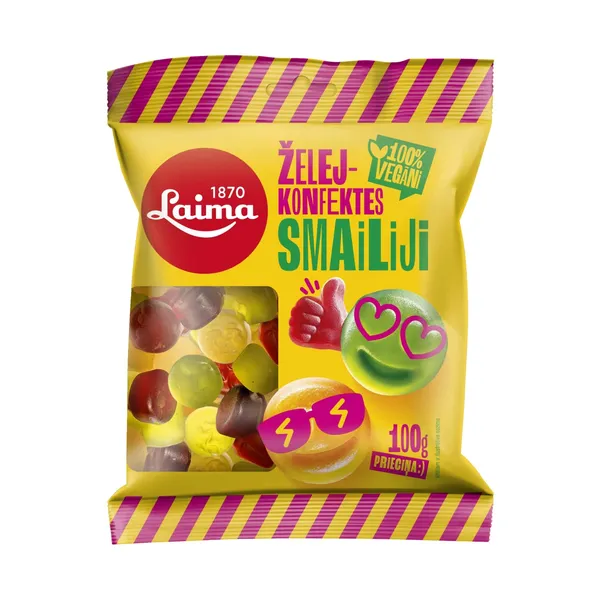Želejkonfektes Smailiji LAIMA 100g