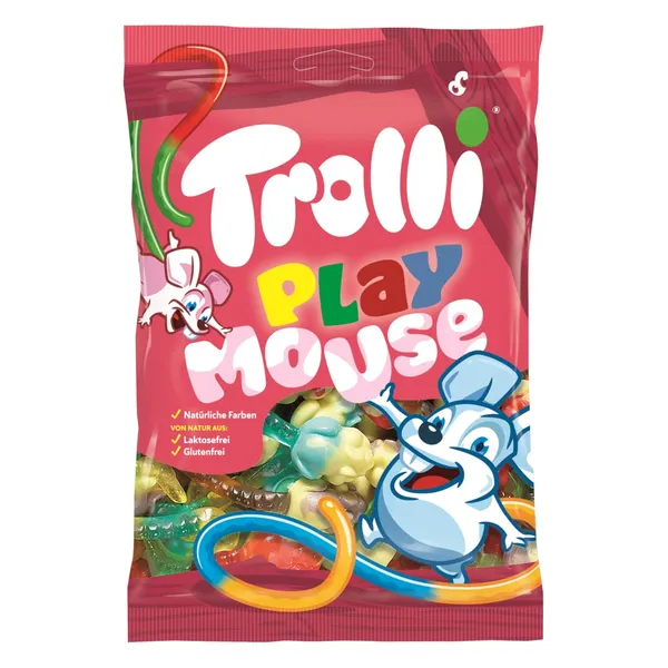 Želejkonfektes Trolli Playmouse 200g