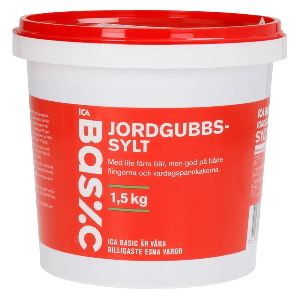 Zemeņu džems ICA Basic 1,5kg
