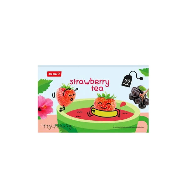 Zemeņu tēja Rimi 44g