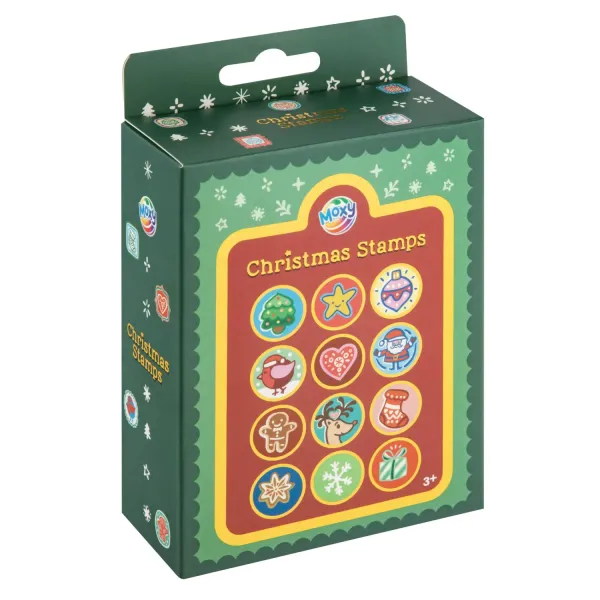 Ziemassvētku zīmogi CCG 12 gab. AW26
