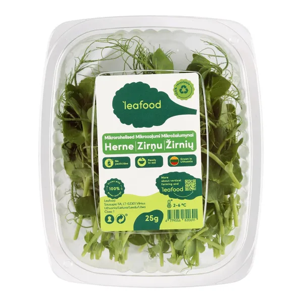 Zirņu mikrozaļumi 25g