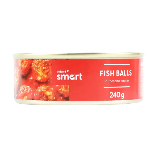 Zivju tefteļi Rimi Smart tomātu mērcē 240g
