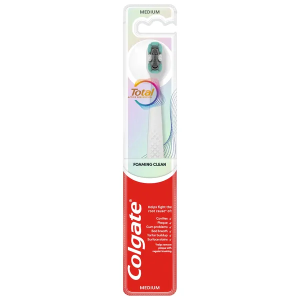 Zobu birste Colgate Total White Medium