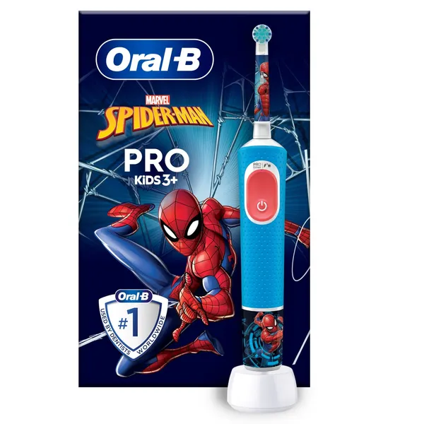 Zobu birste elektriskā Oral B Vitality PRO Kids 3+ Spiderman