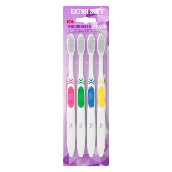 Zobu birstes ICA īpaši mīksta, 4gab.