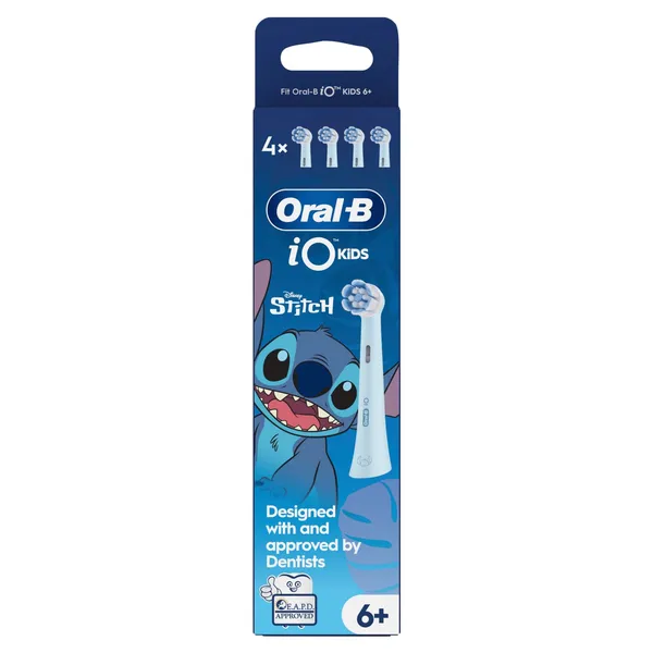 Zobu birstes rezerves uzgaļi Oral B iO Kids Stitch 4gab.