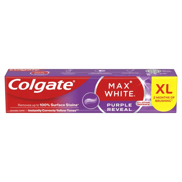 Zobu pasta Colgate Max White Purple Reveal 125ml
