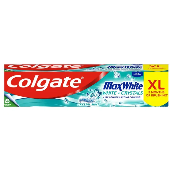 Zobu pasta Colgate Max White, White Crystals 125ml
