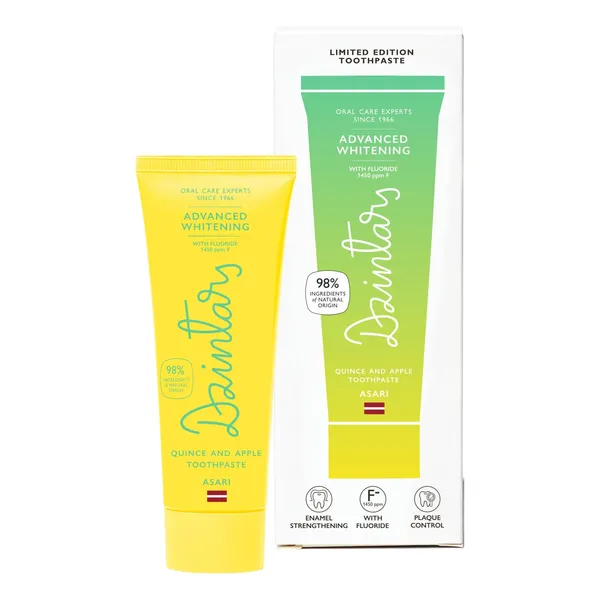 Zobu pasta Dzintars Asari Cidoniju-ābolu 75ml
