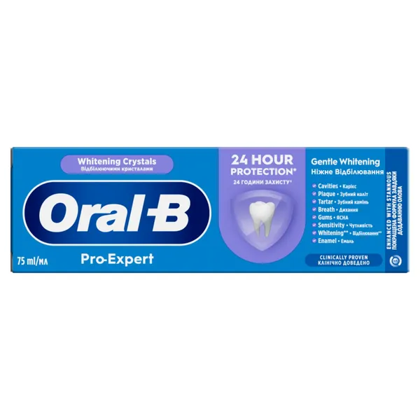 Zobu pasta Oral B Pro Expert Whitening Crystals 75ml