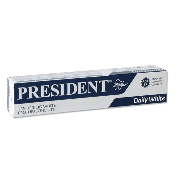 Zobu pasta PRESIDENT WHITE 75ml