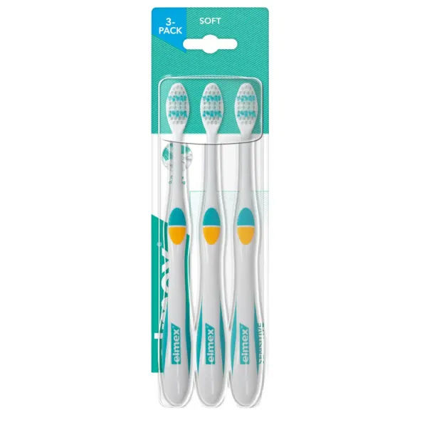 Zobu suka Elmex Sesitive Extra Soft 3gab.