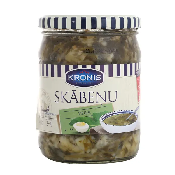 Zupa skābeņu Kronis 470g