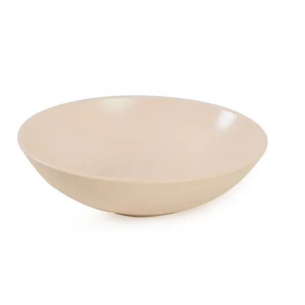 Zupas šķīvis Keramika 22cm bēšs