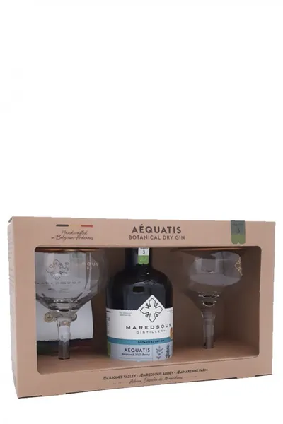 Abbaye de Maredsous Aequatis + 2 Glasses GB
