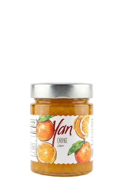 Apelsīnu džems YAN, 300g
