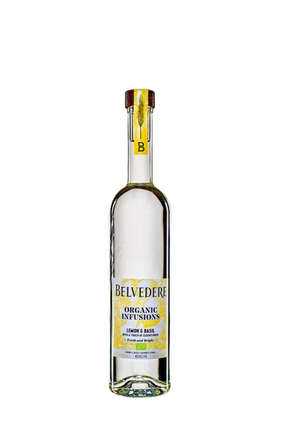 Belvedere Pure Lemon & Basil Organic