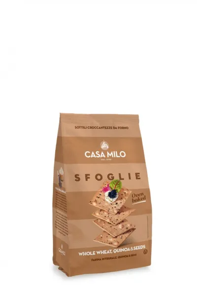 Casa Milo Sfoglie Plānie Krekeri Ar Sēklām