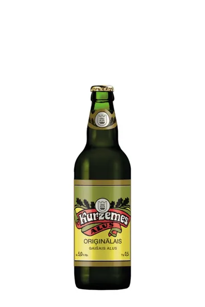 Alus CĒSU Kurzemes Oriģinālais, 5%, stiklā, 0.5l (DEP)
