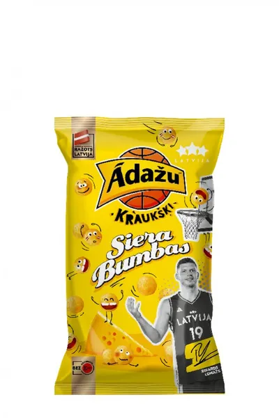 Čipsi Ādažu Siera bumbas
