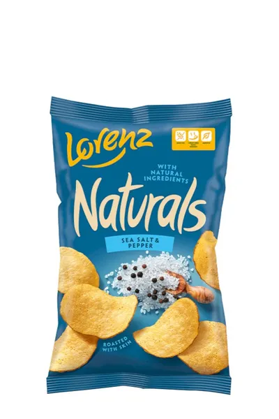 Čipsi Naturals classic ar jūras sāli 100g