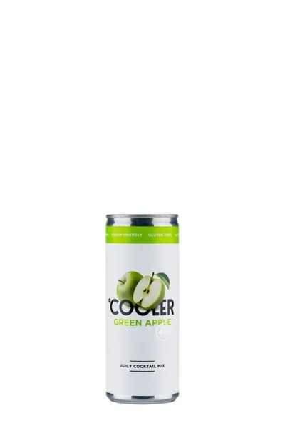 Cooler Green Apple Can