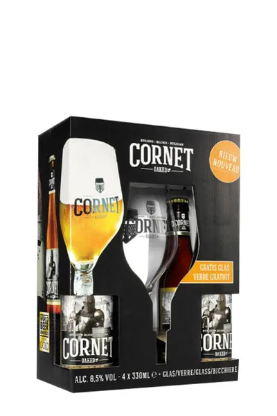 Cornet Oaked Dāvanu Komplekts 4x0.33L