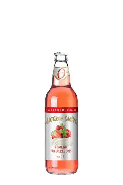 Dārza Zemeņu Putukrējums bezalkoholisks