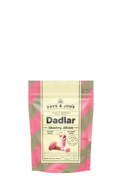 Dave&Jon's Dates Strawberry Milkshake