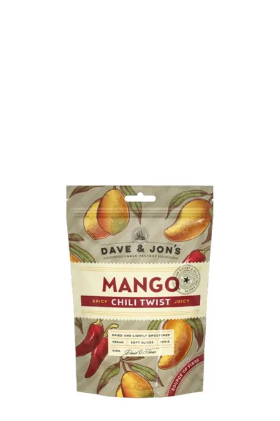 Dave&Jon's Žāvēti mango ar čili