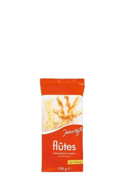 Jeden Tag Flutes Kaese siera standziņas