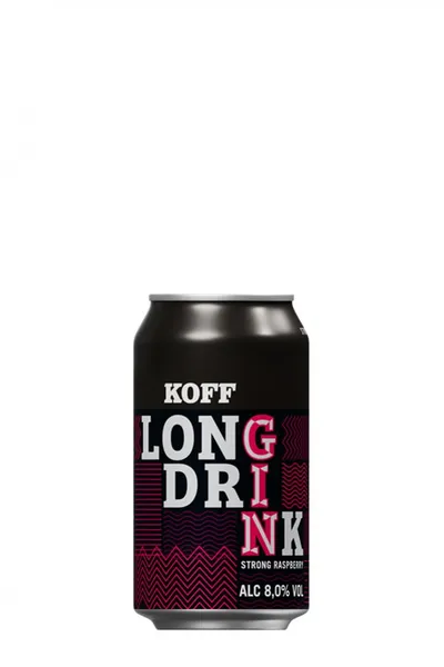 Koff Long Drink & Raspberry