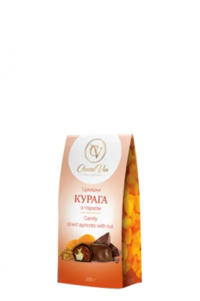 Konfektes Aprikožu ar valriekstiem