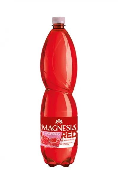 Gāzēts dzēriens MAGNESIA RED aveņu 1,5L D
