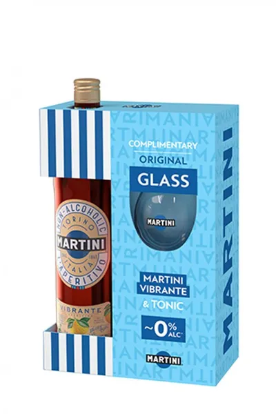 Martini Vibrante + Glāze bezalkoholisks