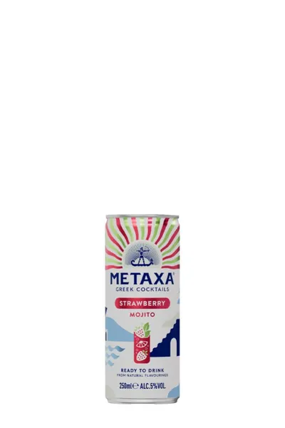 Metaxa Strawberry Mojito