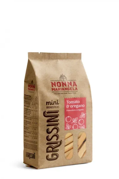 Nonna Mariangela Mini Grissini Ar Tomātiem un Oregano