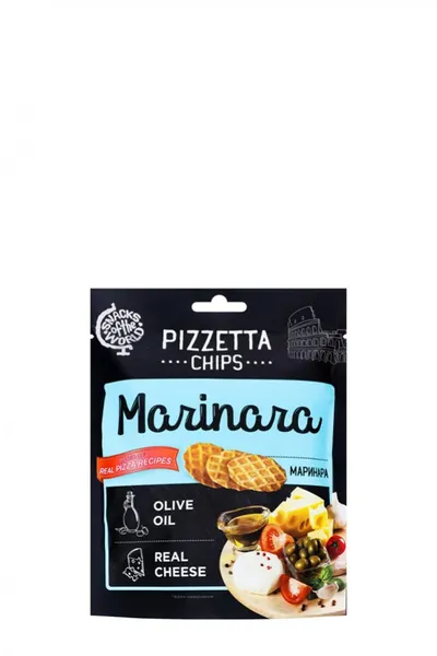 Pizzetta Chips Marinara maizes uzkodas
