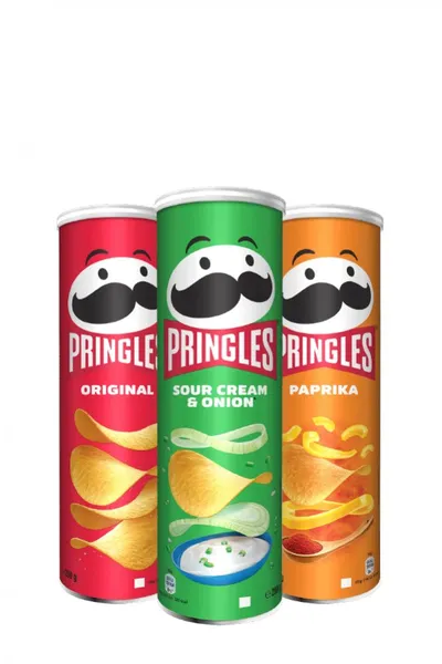 Pringles čipsu komplekts 3x165g