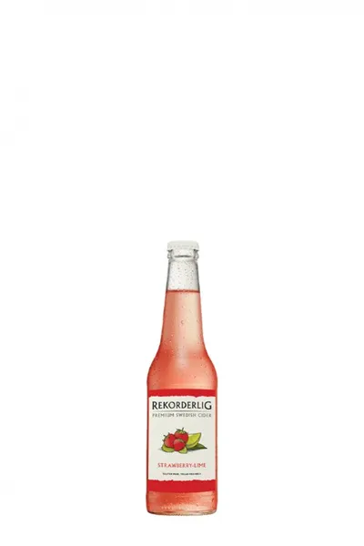 Rekorderlig Strawberry&Lime bezalkoholisks