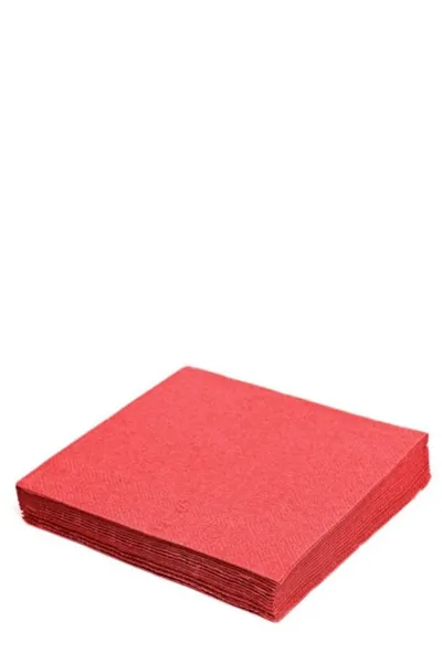 Salvetes sarkanas 33cm 2-k.