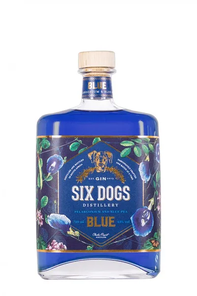 Six Dogs Blue