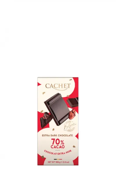 Šokolāde Cachet Extra Dark 70%