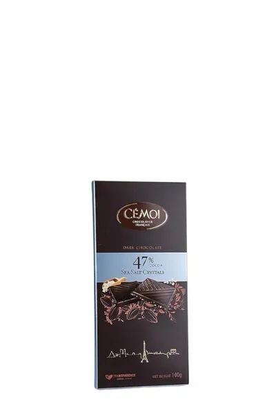 Šokolāde Cemoi Tumšā ar jūras sāli