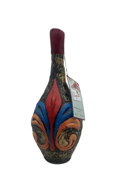 Stiprināts augļu vīns Pomegranate māla karafe